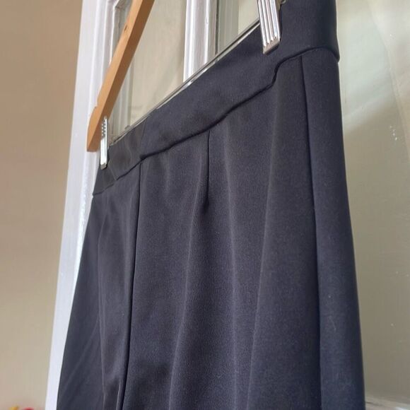 Amy Byer polyester women’s black wide leg pants trousers for work or the office - Picture 9 of 12